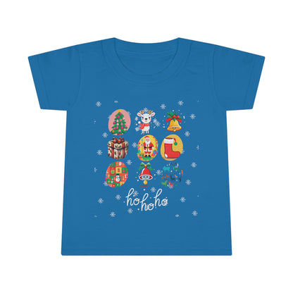 Festive Frolic: Personalized Christmas Toddler Tees