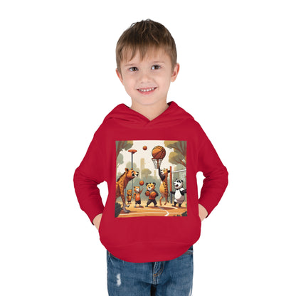 Animal Adventures: Toddler Pullover Fleece Hoodies