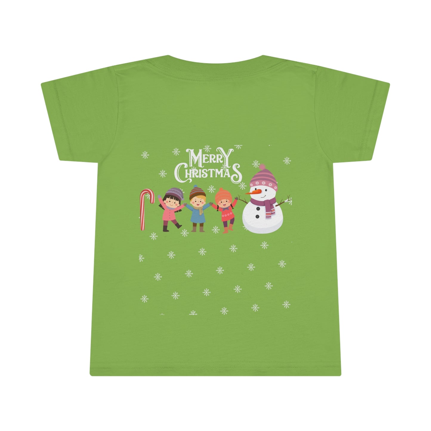 Festive Frolic: Personalized Christmas Toddler Tees