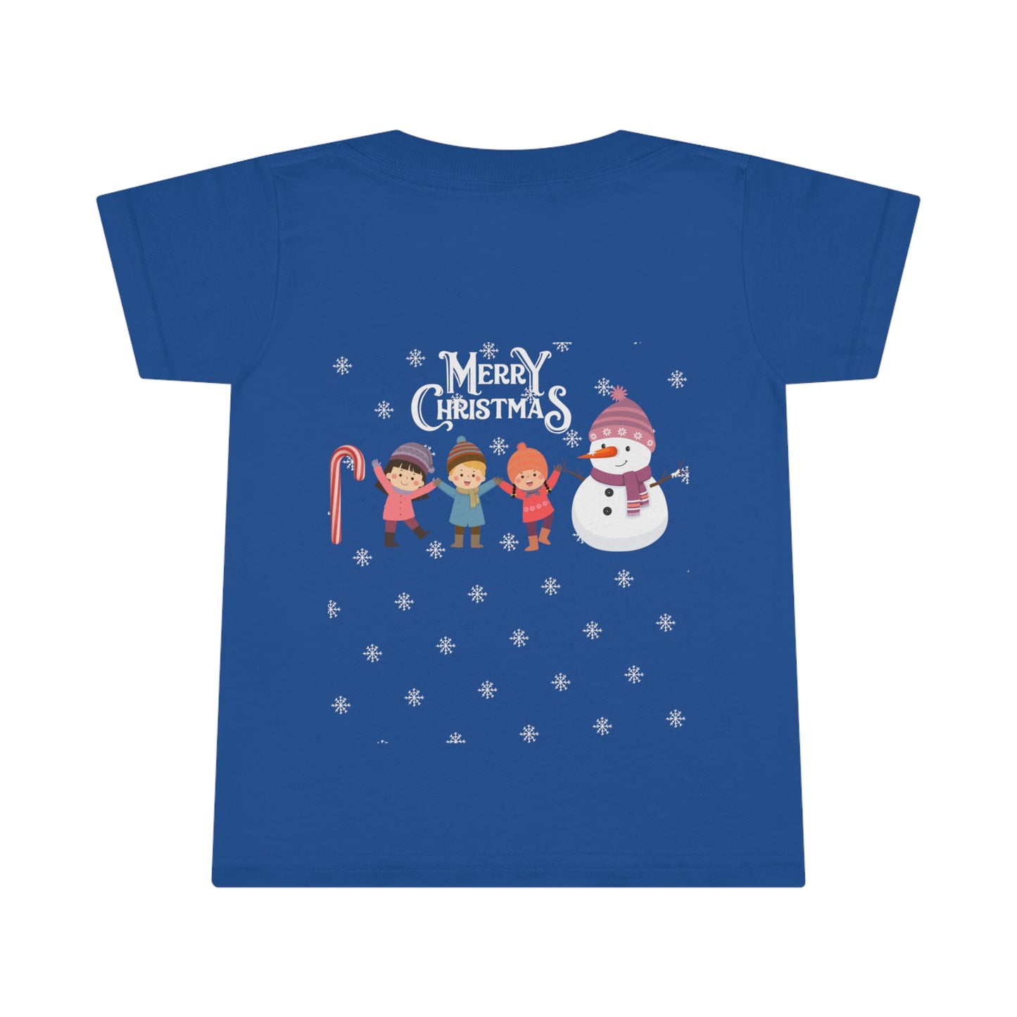 Festive Frolic: Personalized Christmas Toddler Tees