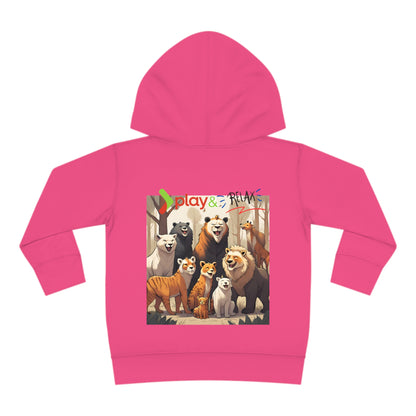 Animal Adventures: Toddler Pullover Fleece Hoodies