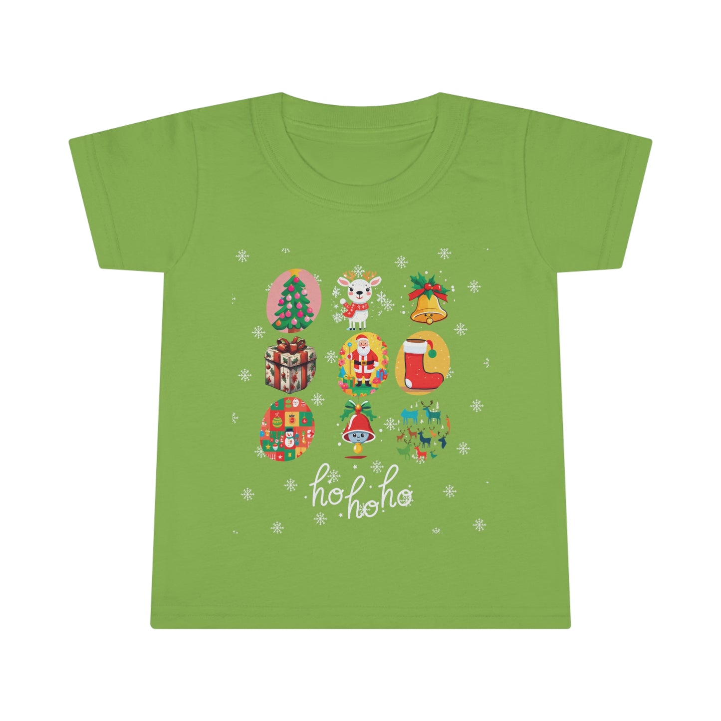 Festive Frolic: Personalized Christmas Toddler Tees