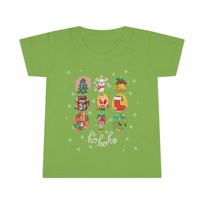 Festive Frolic: Personalized Christmas Toddler Tees