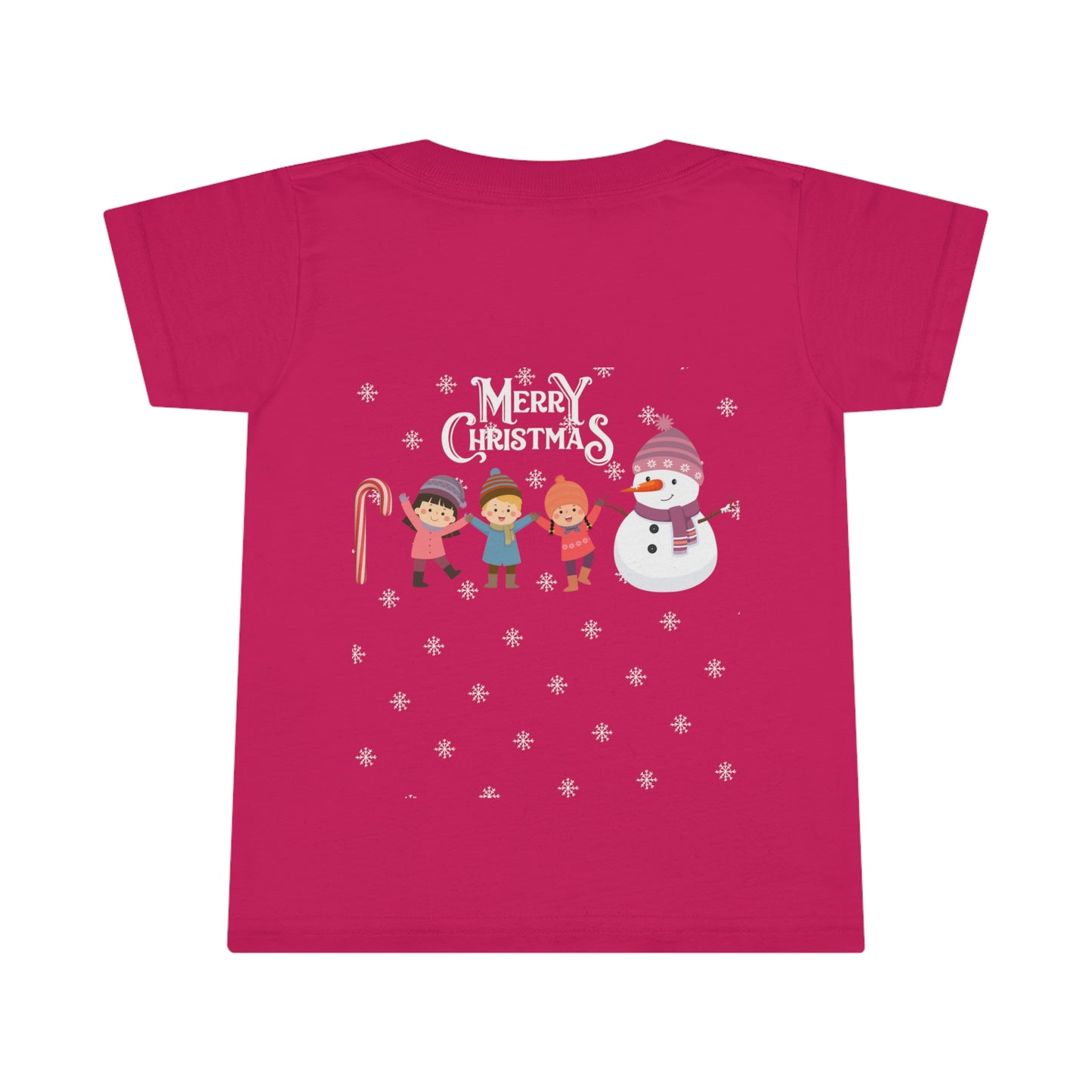 Festive Frolic: Personalized Christmas Toddler Tees