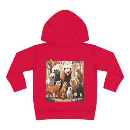 Animal Adventures: Toddler Pullover Fleece Hoodies