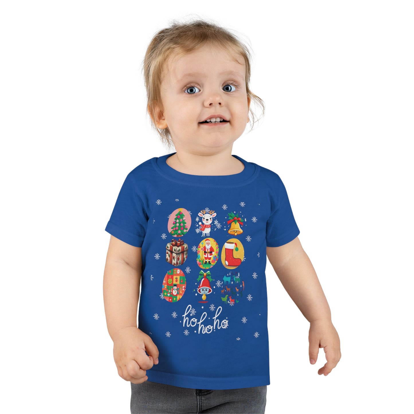 Festive Frolic: Personalized Christmas Toddler Tees