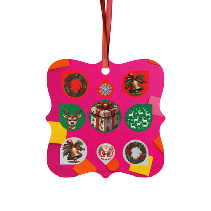 Festive Aluminum Impressions: Holiday Ornament Variety Pack (1pc, 5pcs, 10pcs, 20pcs)