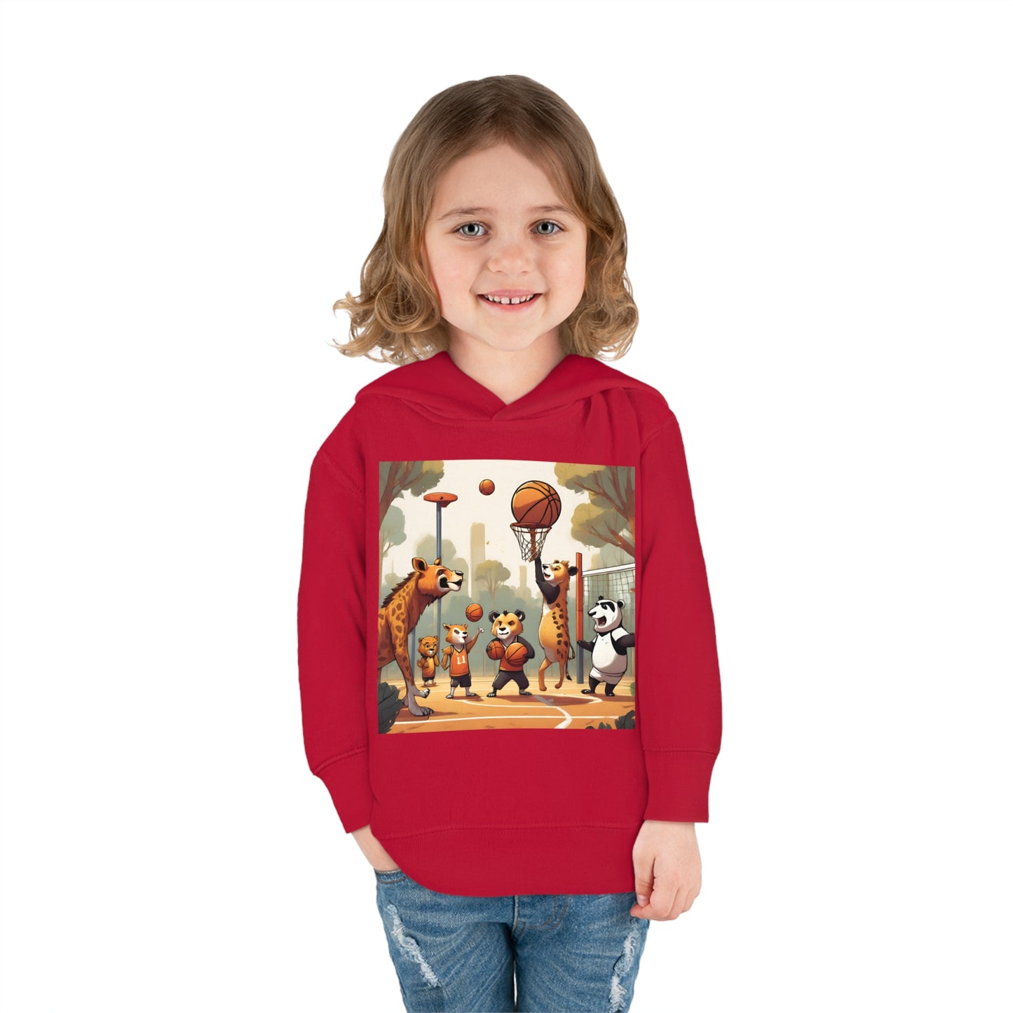 Animal Adventures: Toddler Pullover Fleece Hoodies