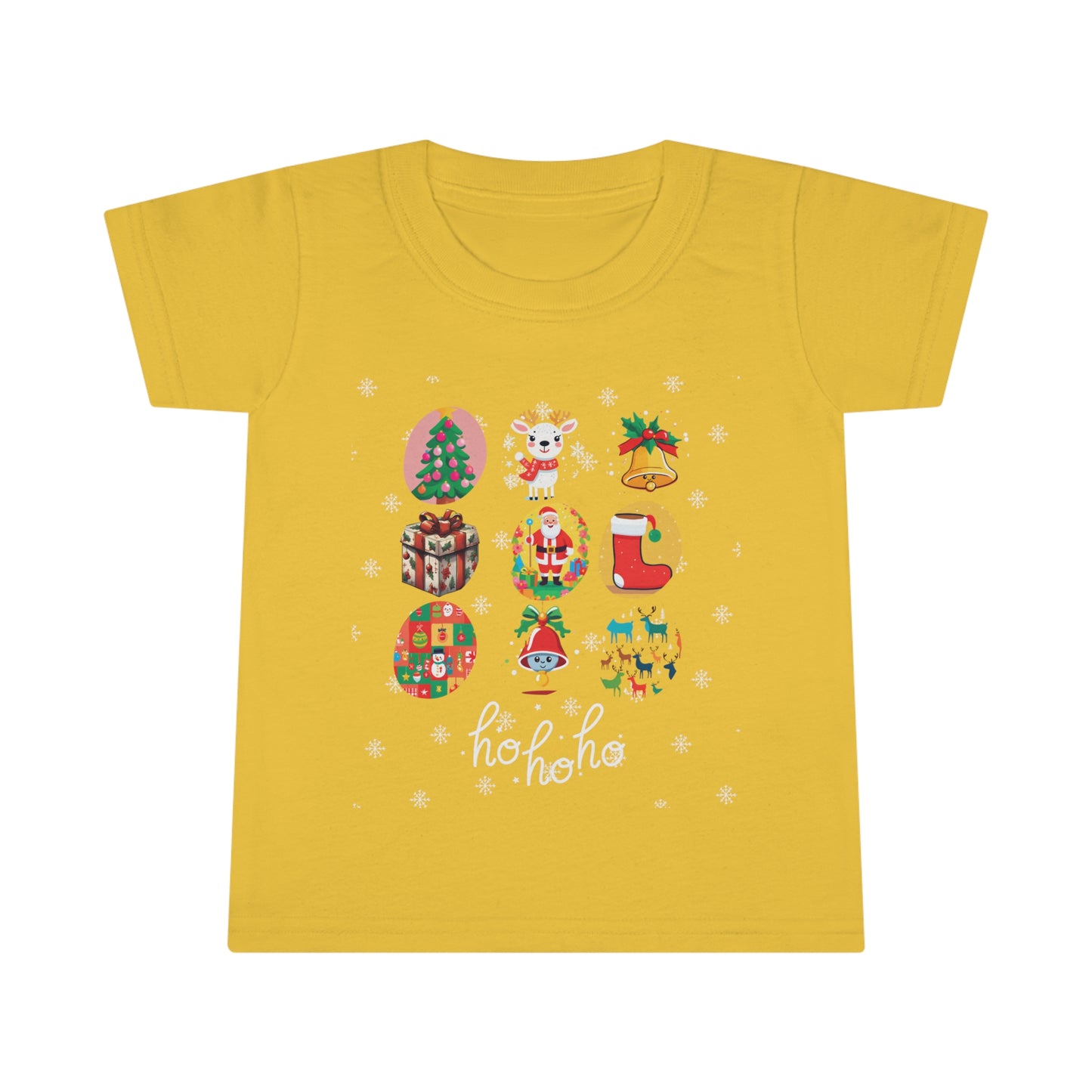 Festive Frolic: Personalized Christmas Toddler Tees