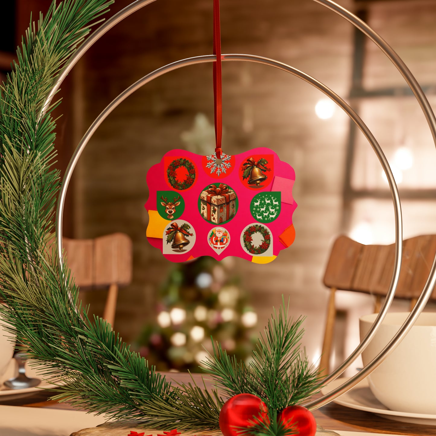 Festive Aluminum Impressions: Holiday Ornament Variety Pack (1pc, 5pcs, 10pcs, 20pcs)