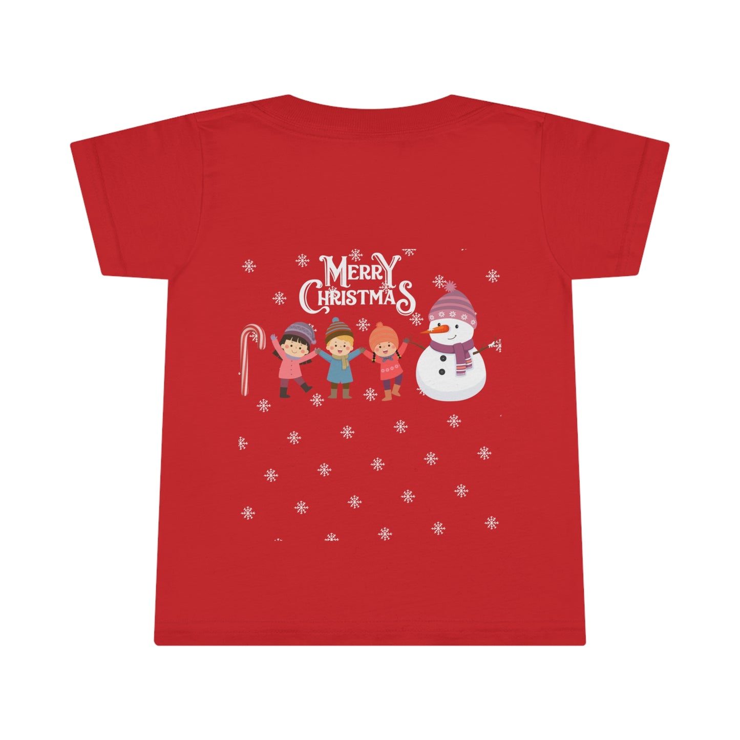 Festive Frolic: Personalized Christmas Toddler Tees