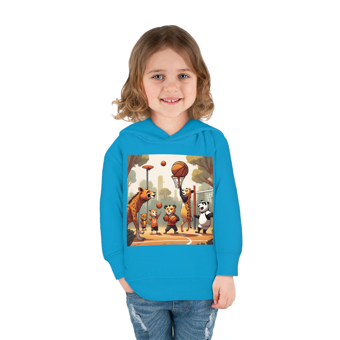 Animal Adventures: Toddler Pullover Fleece Hoodies