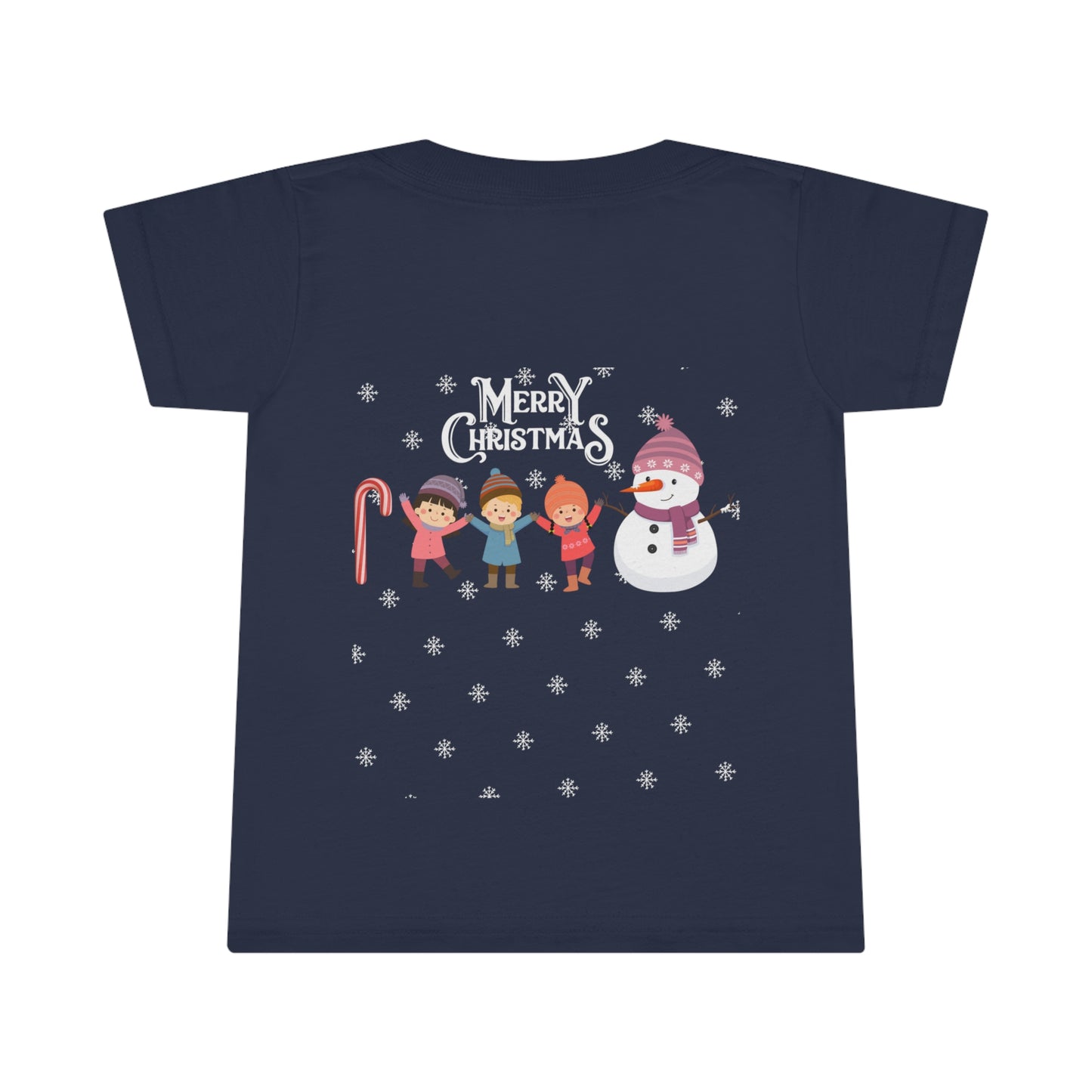 Festive Frolic: Personalized Christmas Toddler Tees