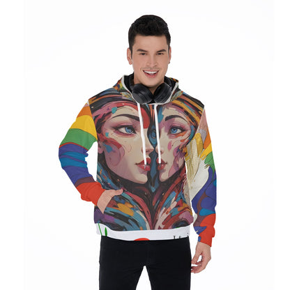 All-Over Print Men's Pullover Hoodie