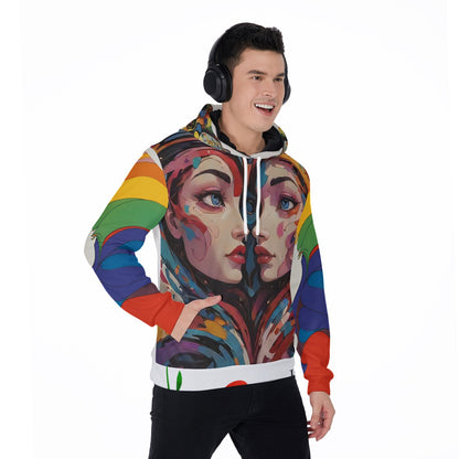 All-Over Print Men's Pullover Hoodie